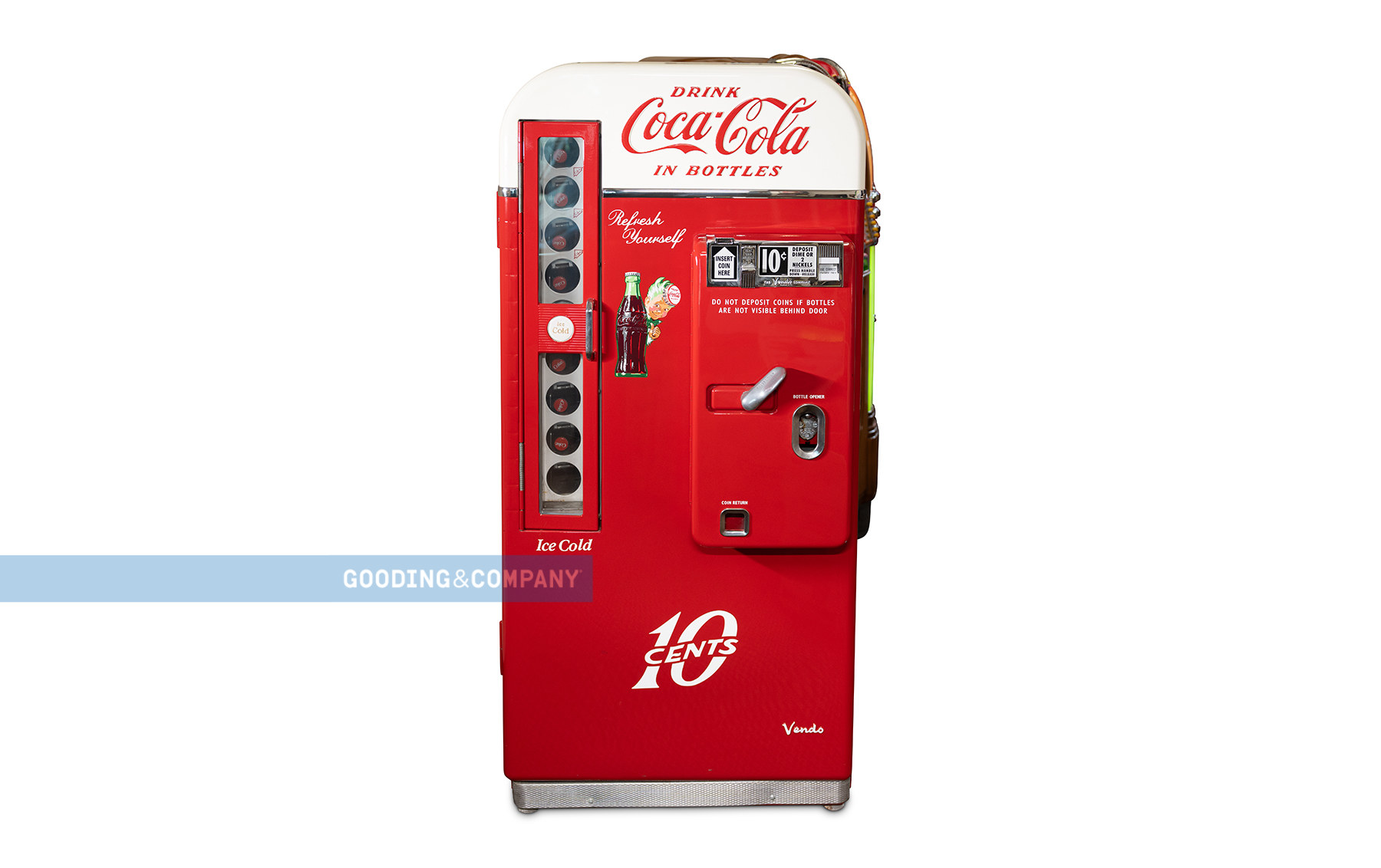 Vendo 81 Coca-Cola Vending Machine | Gooding & Company